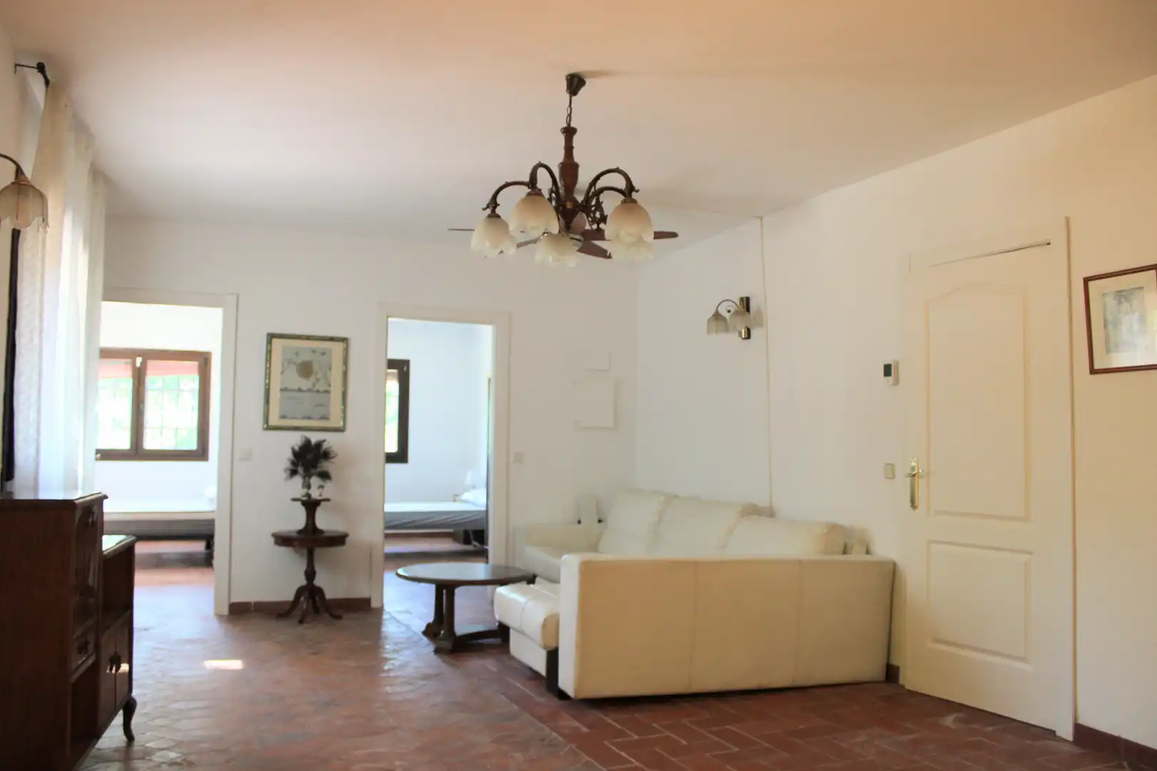 Sala d'estar de Casa o xalet de lloguer en Quart