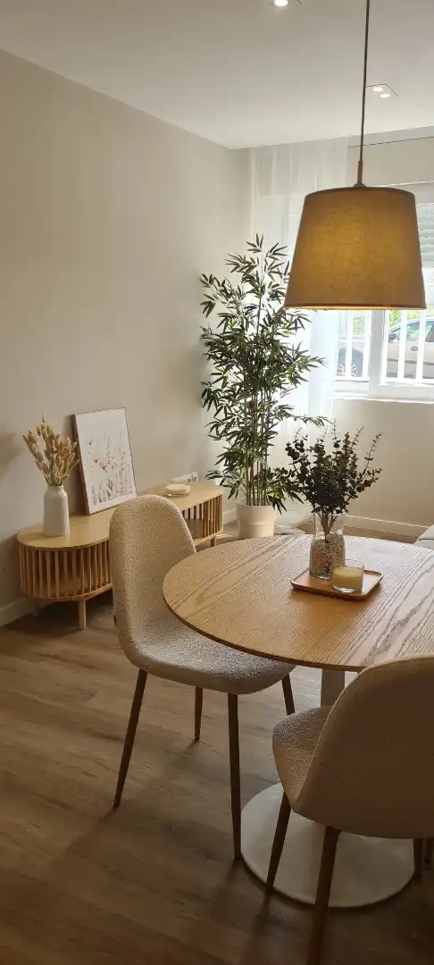 Esszimmer von Wohnung zum Verkauf in Mataró mit Klimaanlage, Parkett und Abstellraum