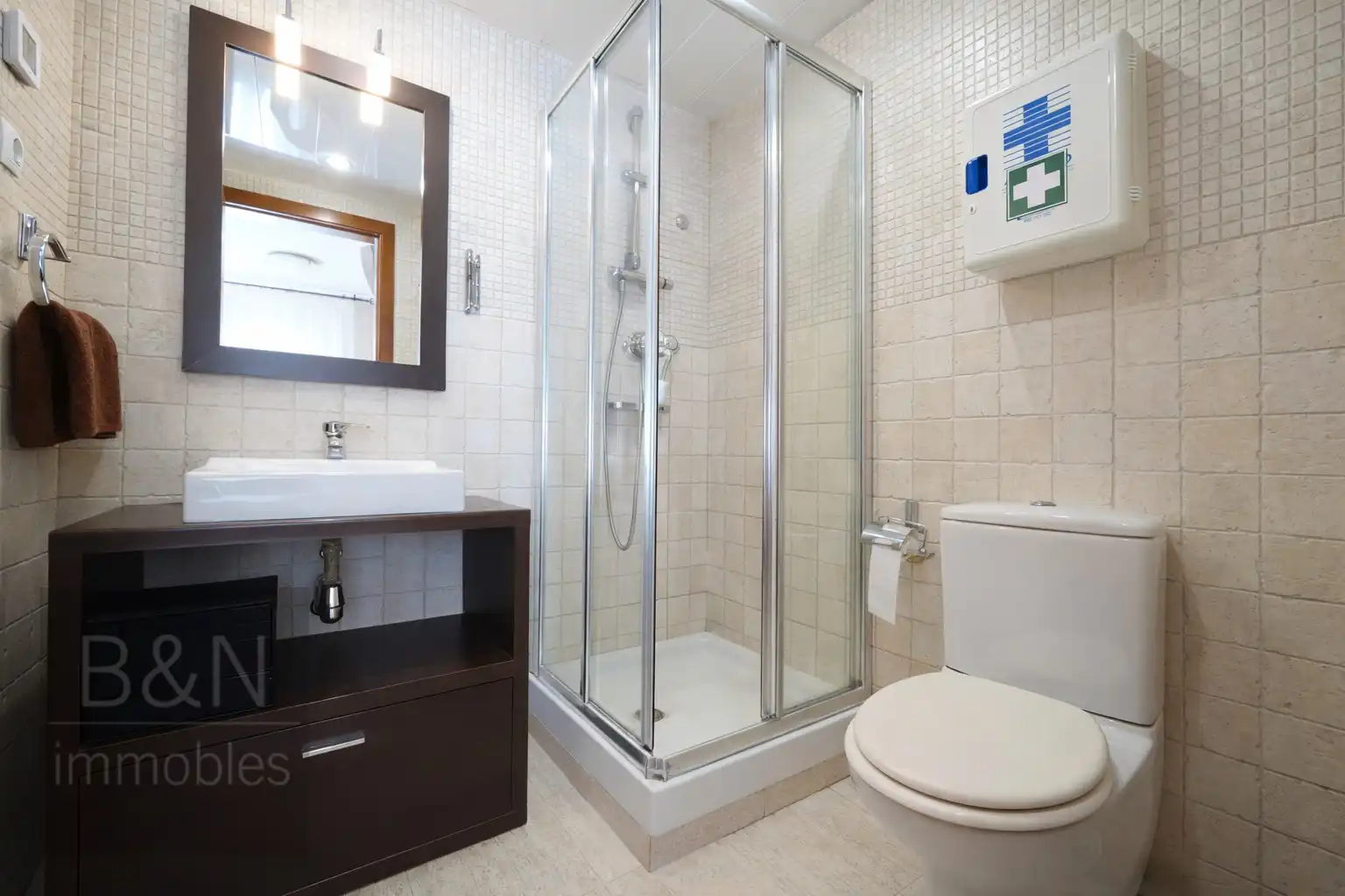 Baño de Casa o chalet en venta en Terrassa con Aire acondicionado, Calefacción y Terraza