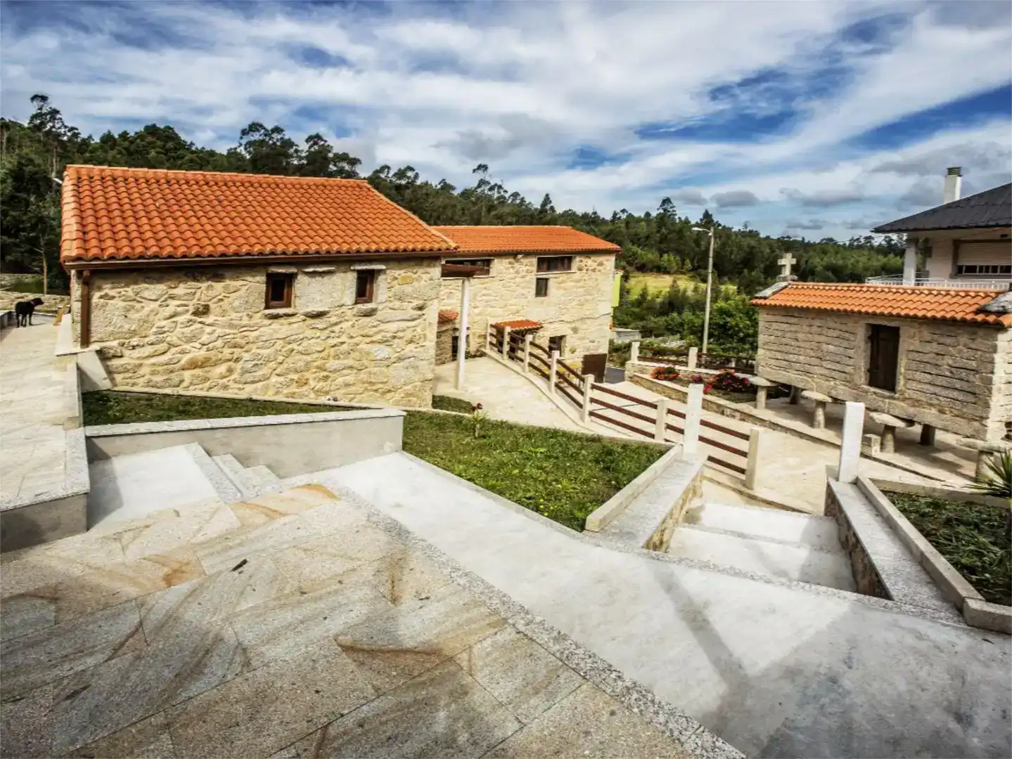 Vista exterior de Piso de alquiler en Dumbría, A Coruña