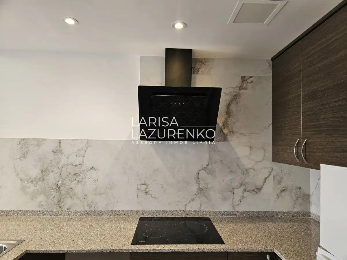 Cocina de Dúplex en venta en L'Aldea con Terraza y Balcón