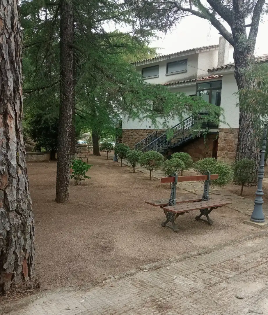 Terrasse von Haus oder Chalet zum Verkauf in Galapagar mit Klimaanlage, Heizung und Privatgarten