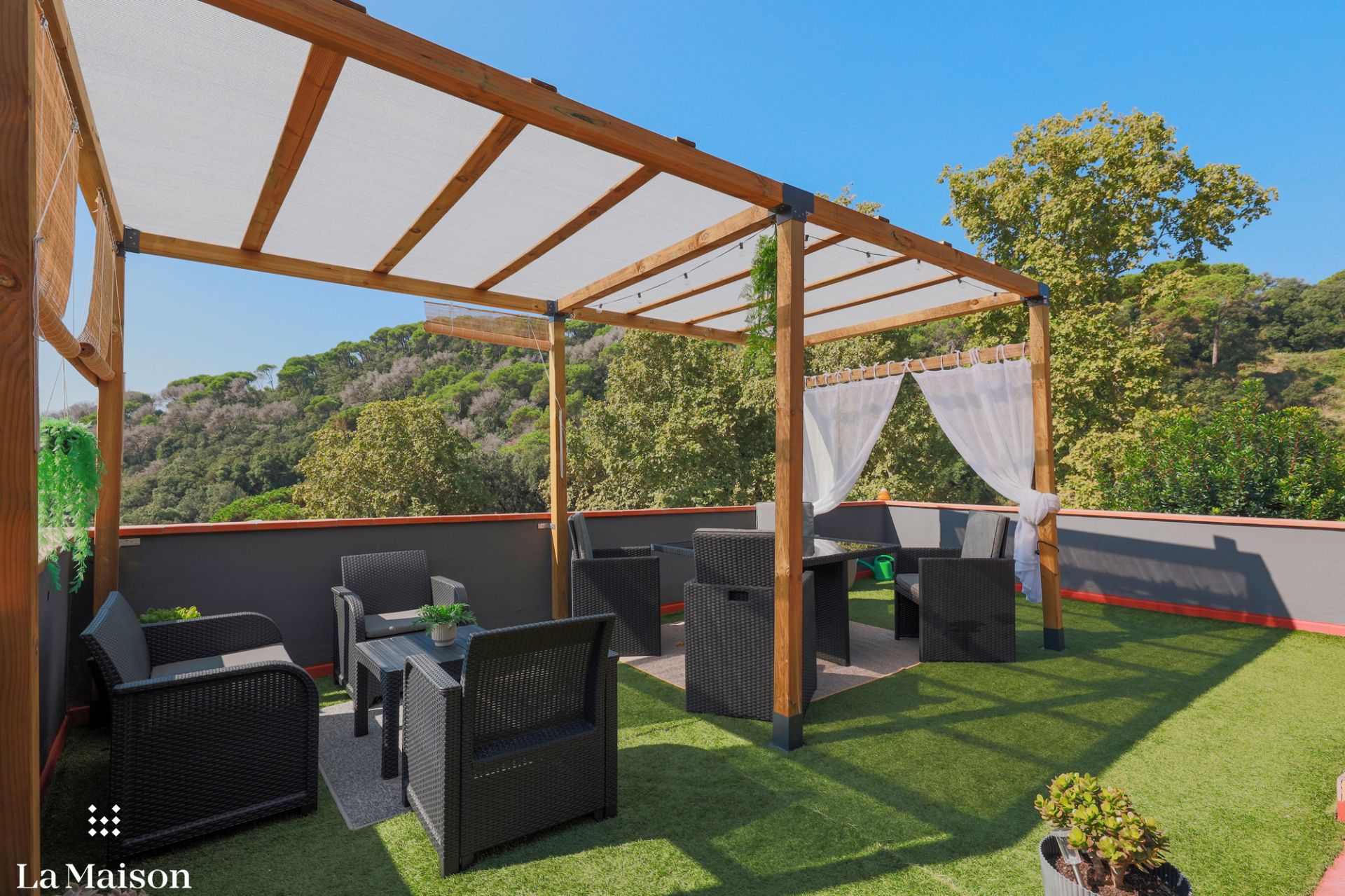 Terrace of House or chalet for sale in Dosrius  with Air Conditioner, Heating and Private garden