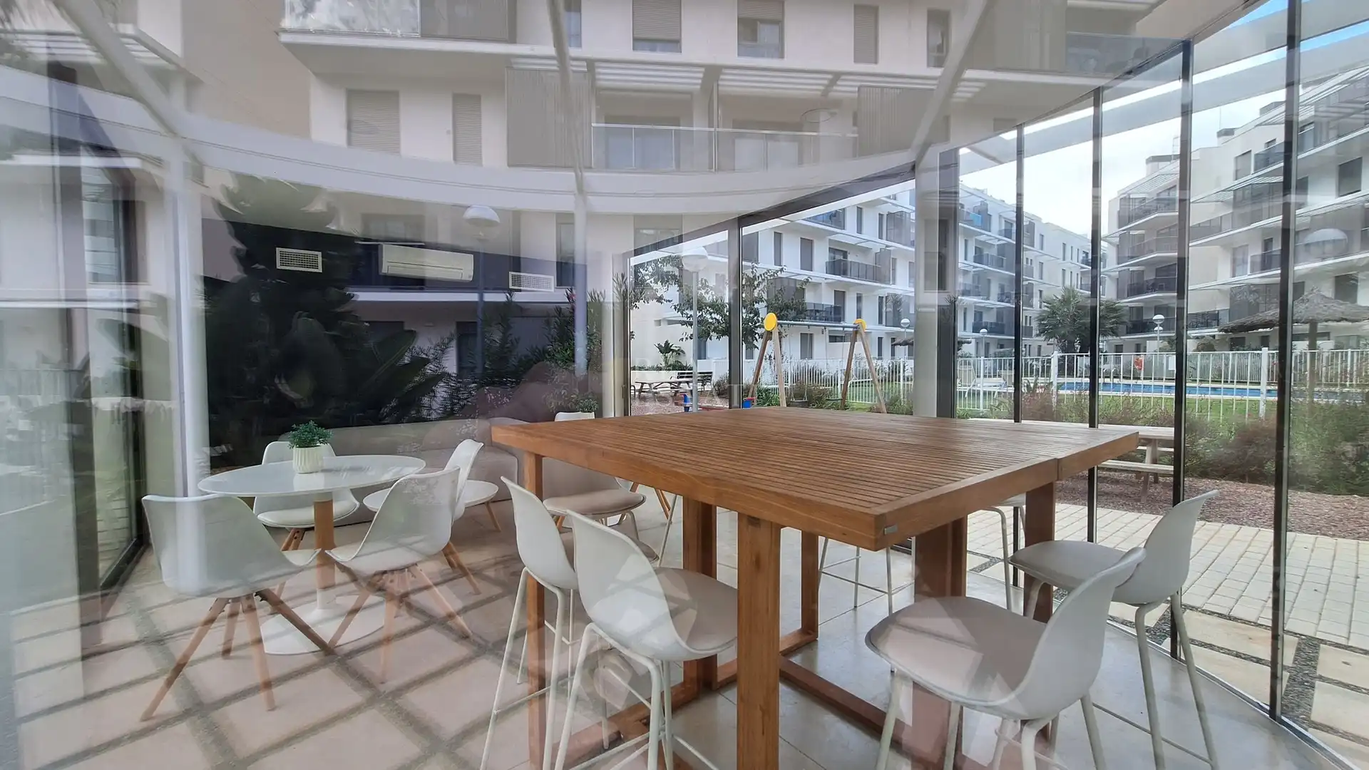 Terrace of Flat for sale in El Montgó
