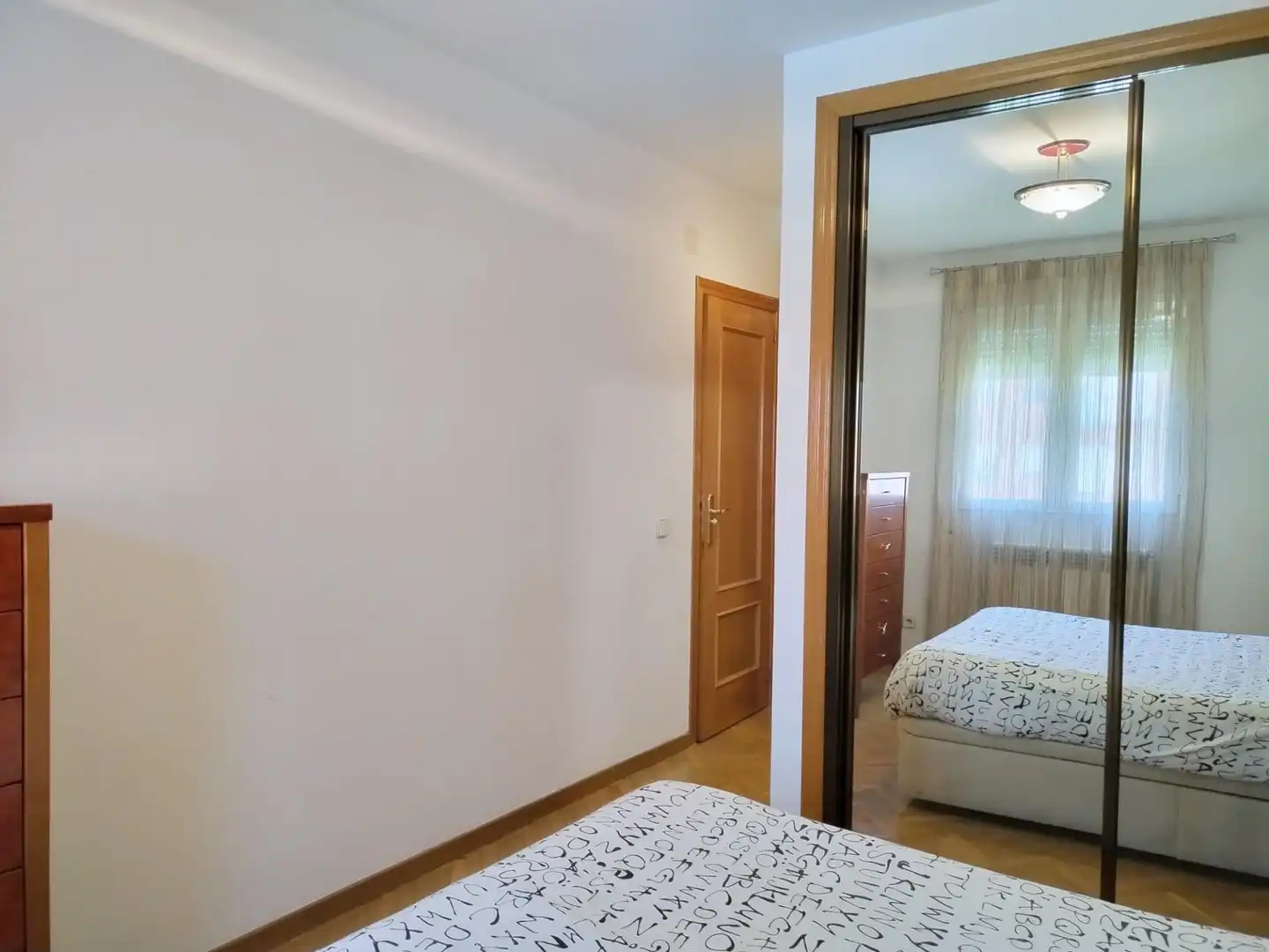 Bedroom of Flat for rent in Arganda del Rey  with Air Conditioner, Heating and Private garden