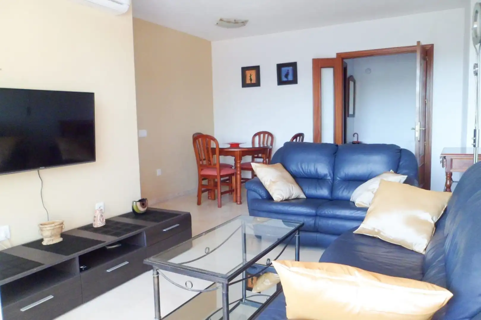 Living room of Apartments for sale in Benalmádena  with Air Conditioner, Furnished and Community pool