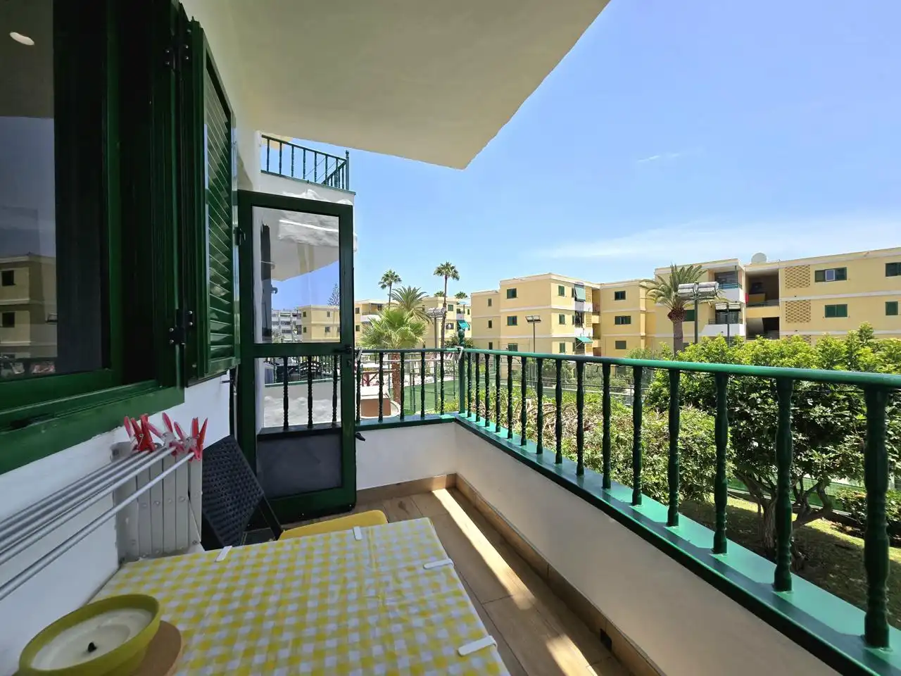 Terrasse von Wohnungen zur Miete in San Bartolomé de Tirajana mit Terrasse, Möbliert und Balkon