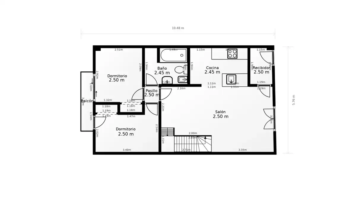 Wohnung zum Verkauf in Carrer Moianès, Hostal