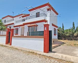 Exterior view of Single-family semi-detached for sale in El Puerto de Santa María  with Private garden and Balcony