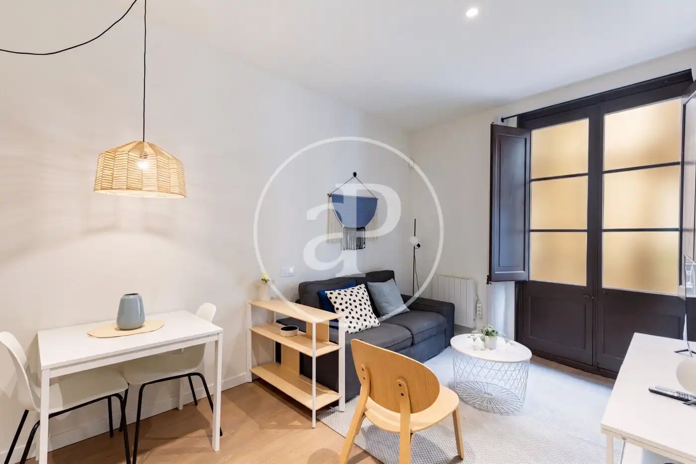 Living room of Flat for sale in Barcelona  with Heating and Furnished