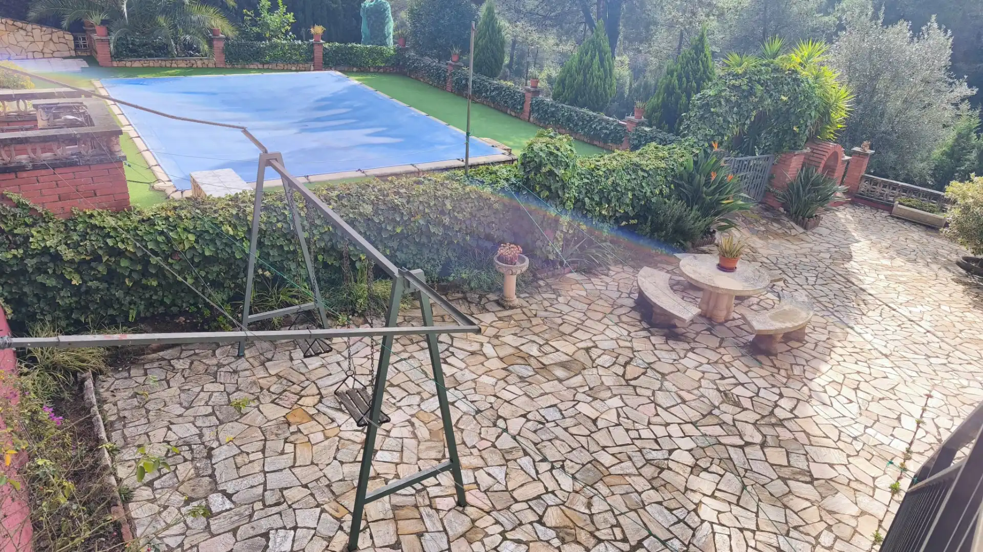 Piscina de Casa o xalet en venda en Cervelló amb Jardí privat, Terrassa i Piscina