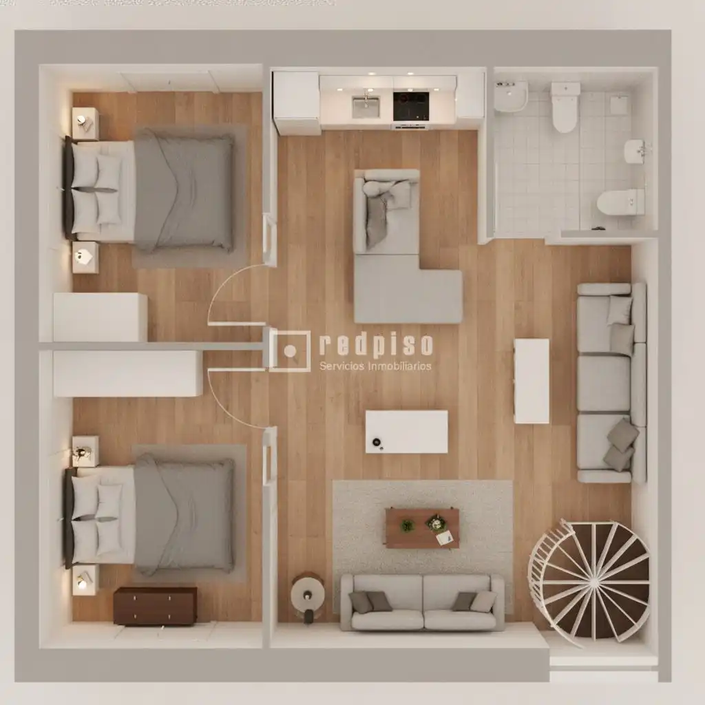 Piso en venta en Madrid con Aire acondicionado, Calefacción y Alarma