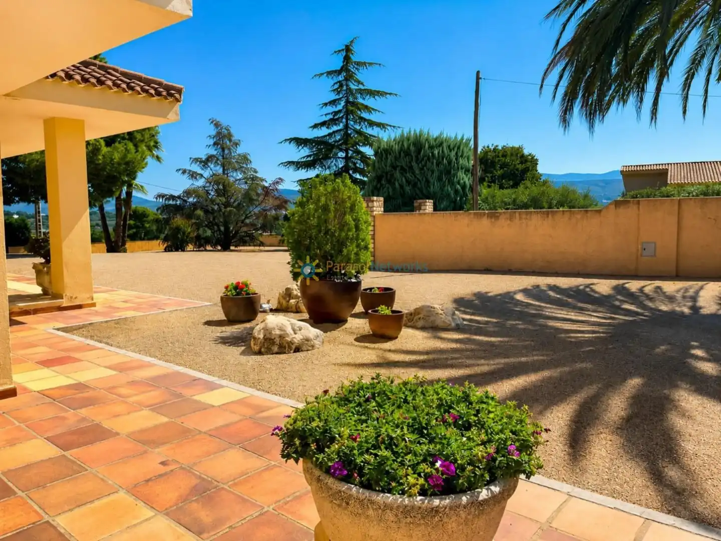 Terrassa de Casa o xalet en venda en Ontinyent amb Calefacció, Jardí privat i Terrassa