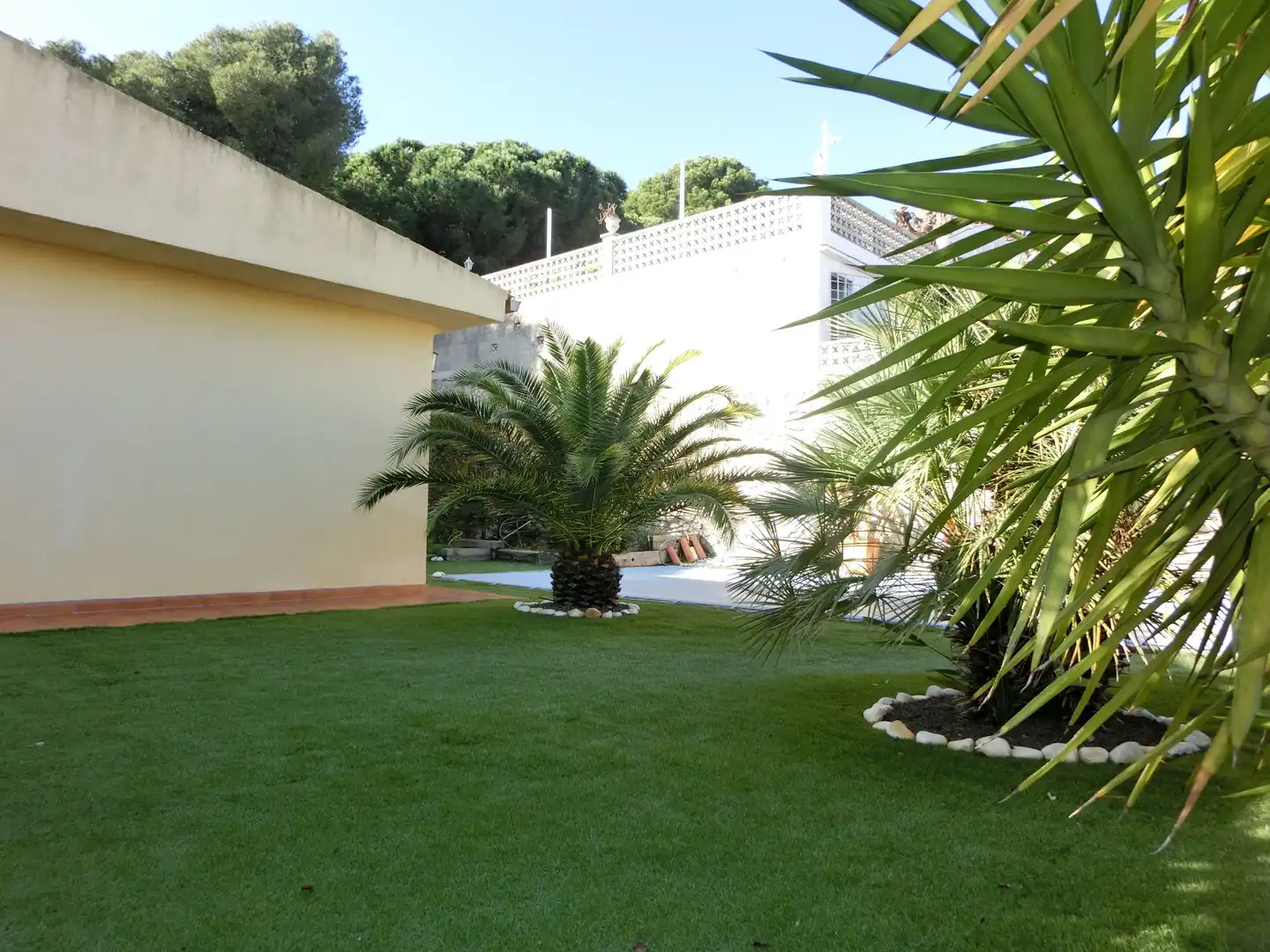 Jardí de Casa o xalet en venda en Canet de Mar amb Jardí privat, Terrassa i Piscina