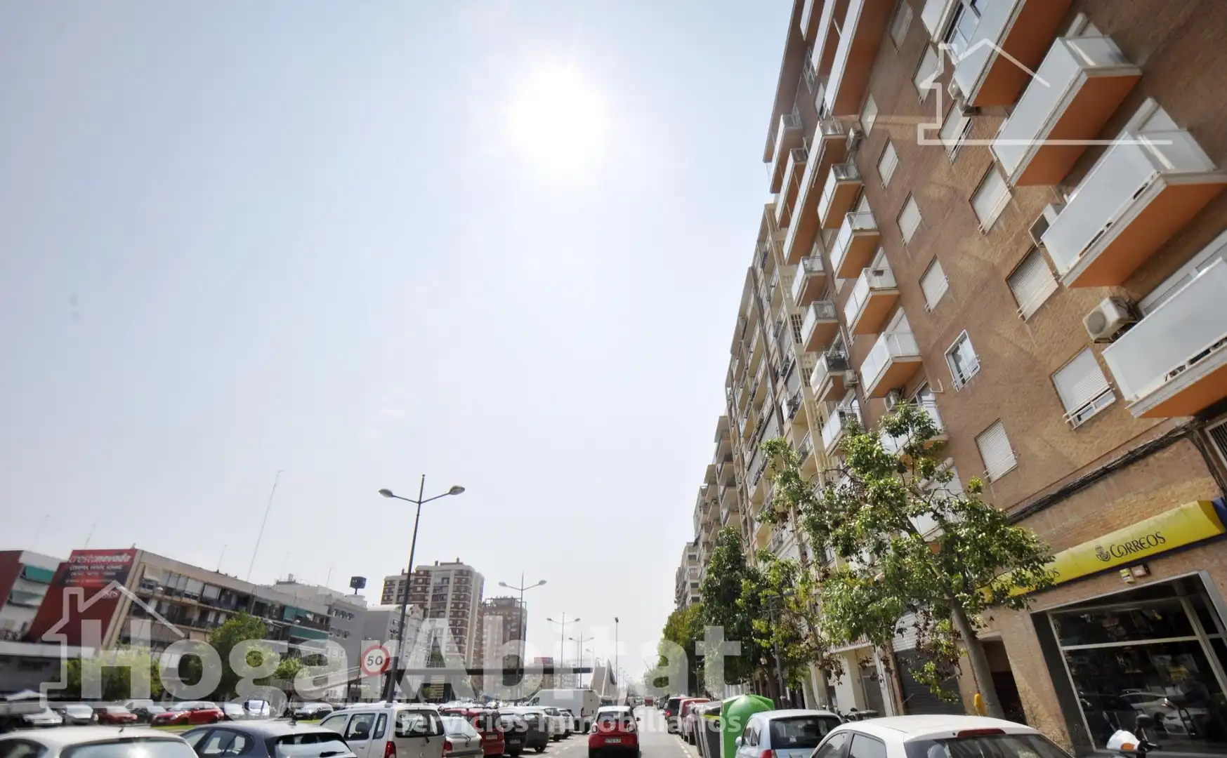 Vista exterior de Piso en venta en Valencia con Aire acondicionado, Terraza y Amueblado