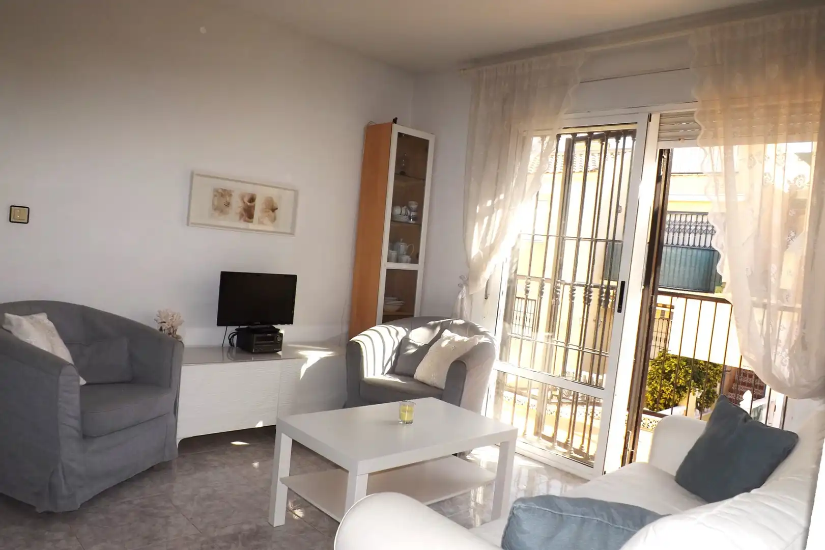 Sala de estar de Casa o chalet en venta en Torrevieja con Aire acondicionado, Amueblado y Horno