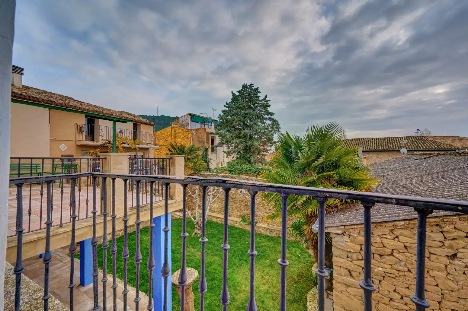 Terrace of Detached homes for sale in Mañeru  with Air Conditioner, Heating and Private garden