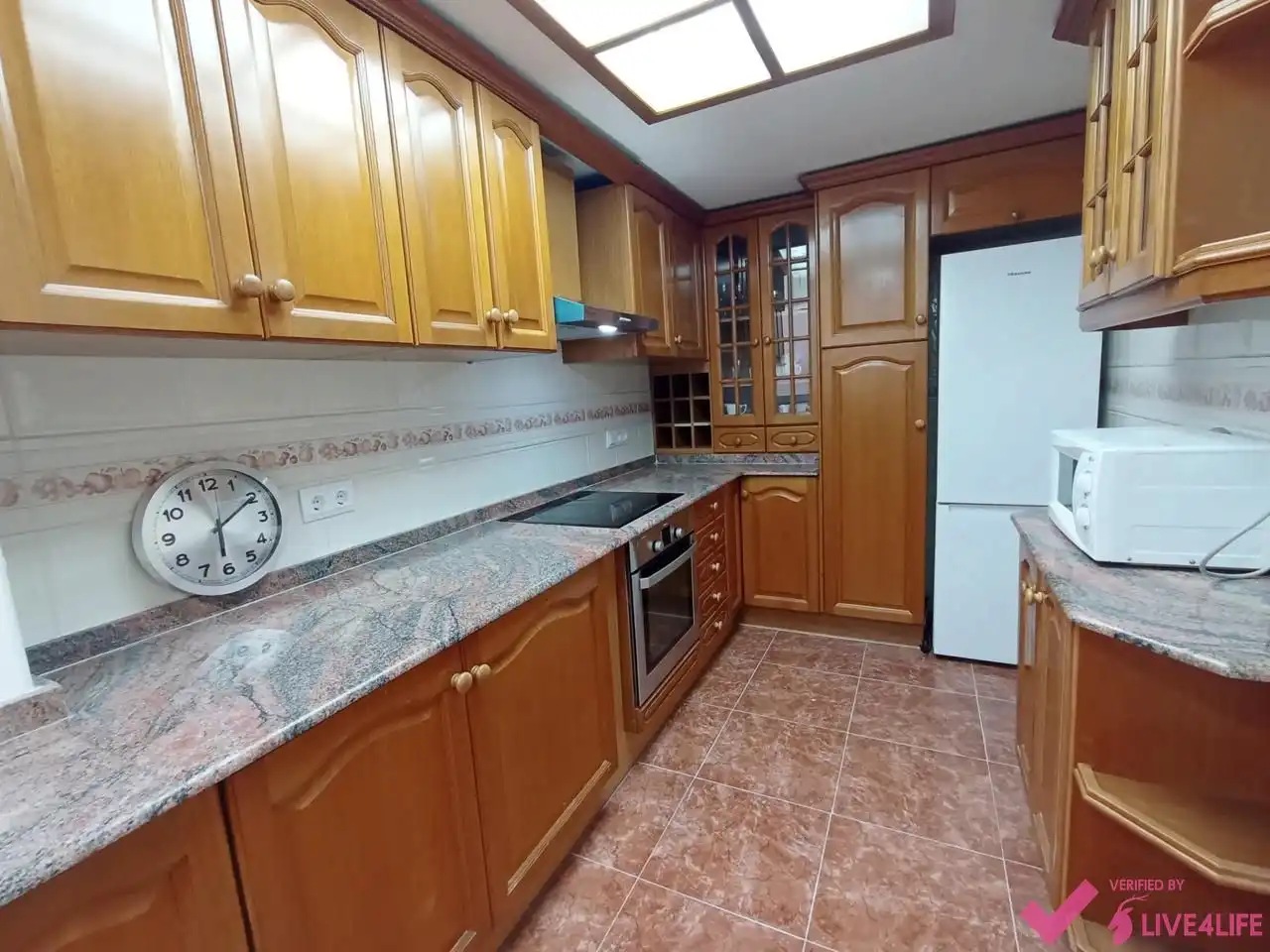 Cocina de Piso de alquiler en Burjassot con Aire acondicionado, Terraza y Amueblado