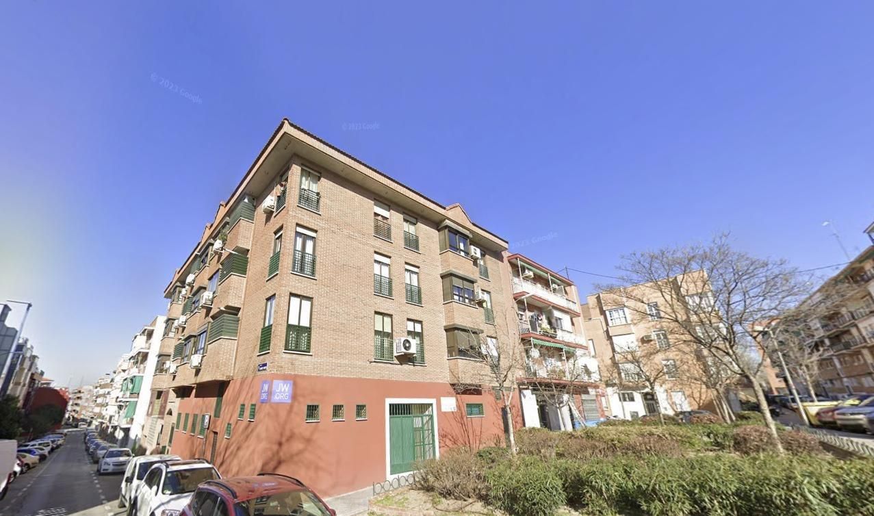 Exterior view of Flat for sale in  Madrid Capital  with Terrace
