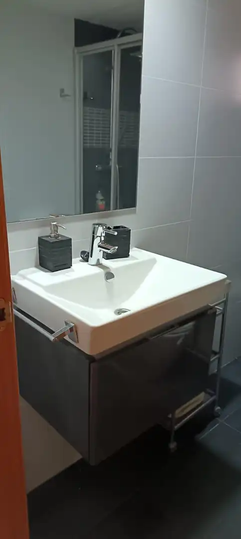 Bathroom of Flat for rent in Murcia  with Air Conditioner and Furnished