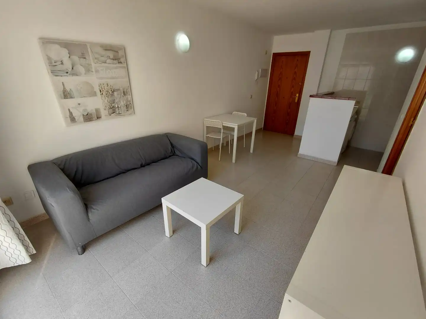 Wohnzimmer von Wohnungen zur Miete in  Palma de Mallorca mit Möbliert und Waschmaschine