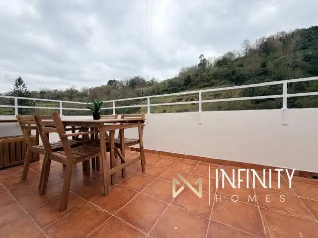 Terraza de Casa o chalet en venta en Bilbao  con Calefacción, Trastero y Amueblado