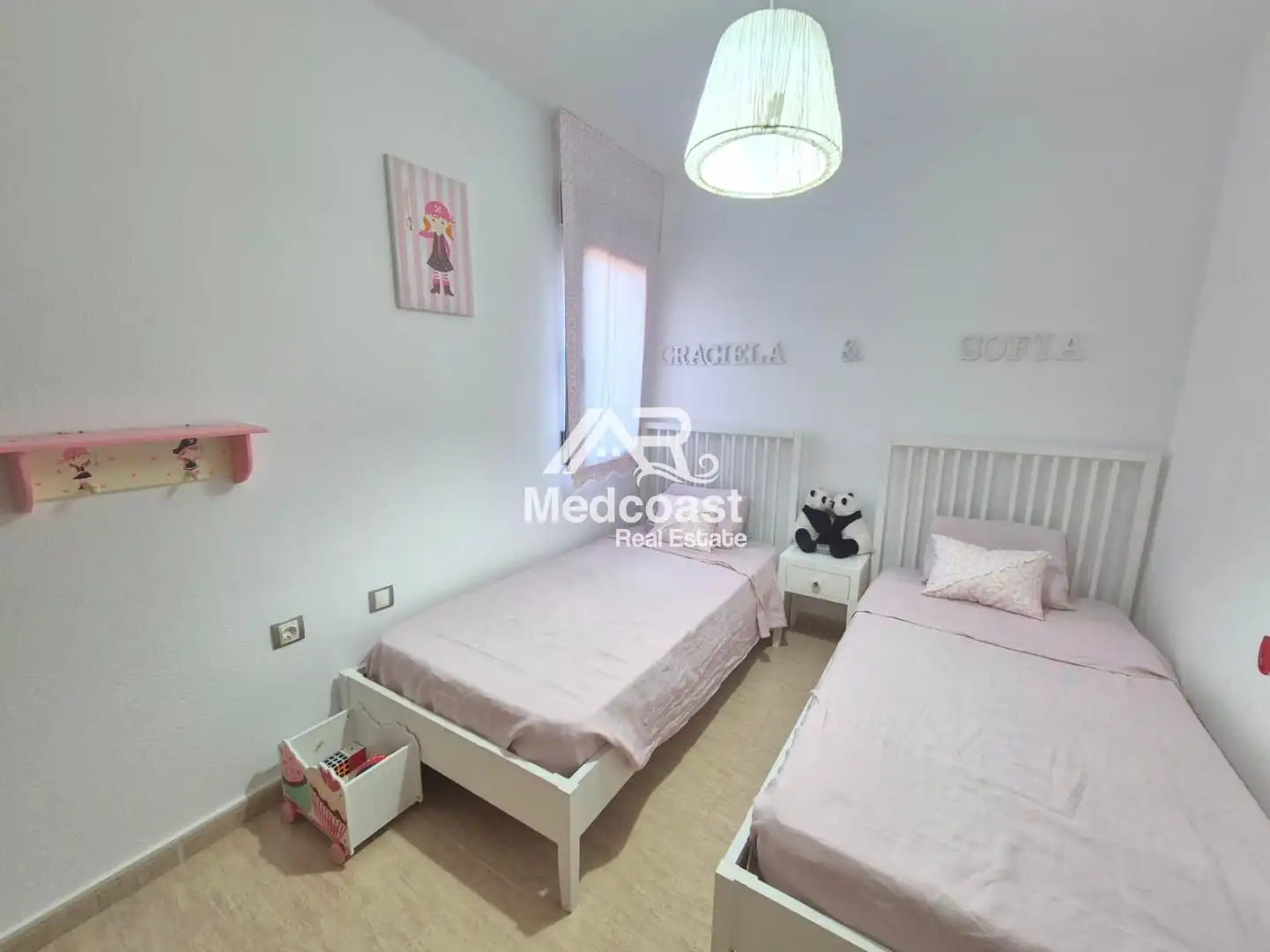 Schlafzimmer von Wohnung zum Verkauf in Pulpí mit Klimaanlage, Terrasse und Schwimmbad