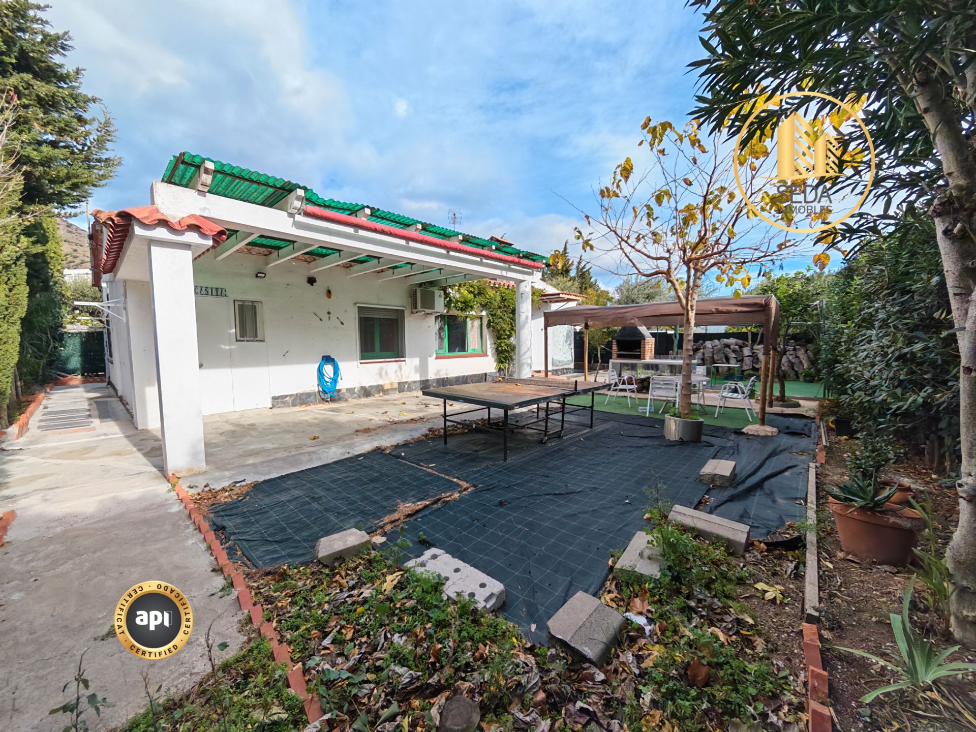 Exterior view of House or chalet for sale in Colera  with Heating and Private garden