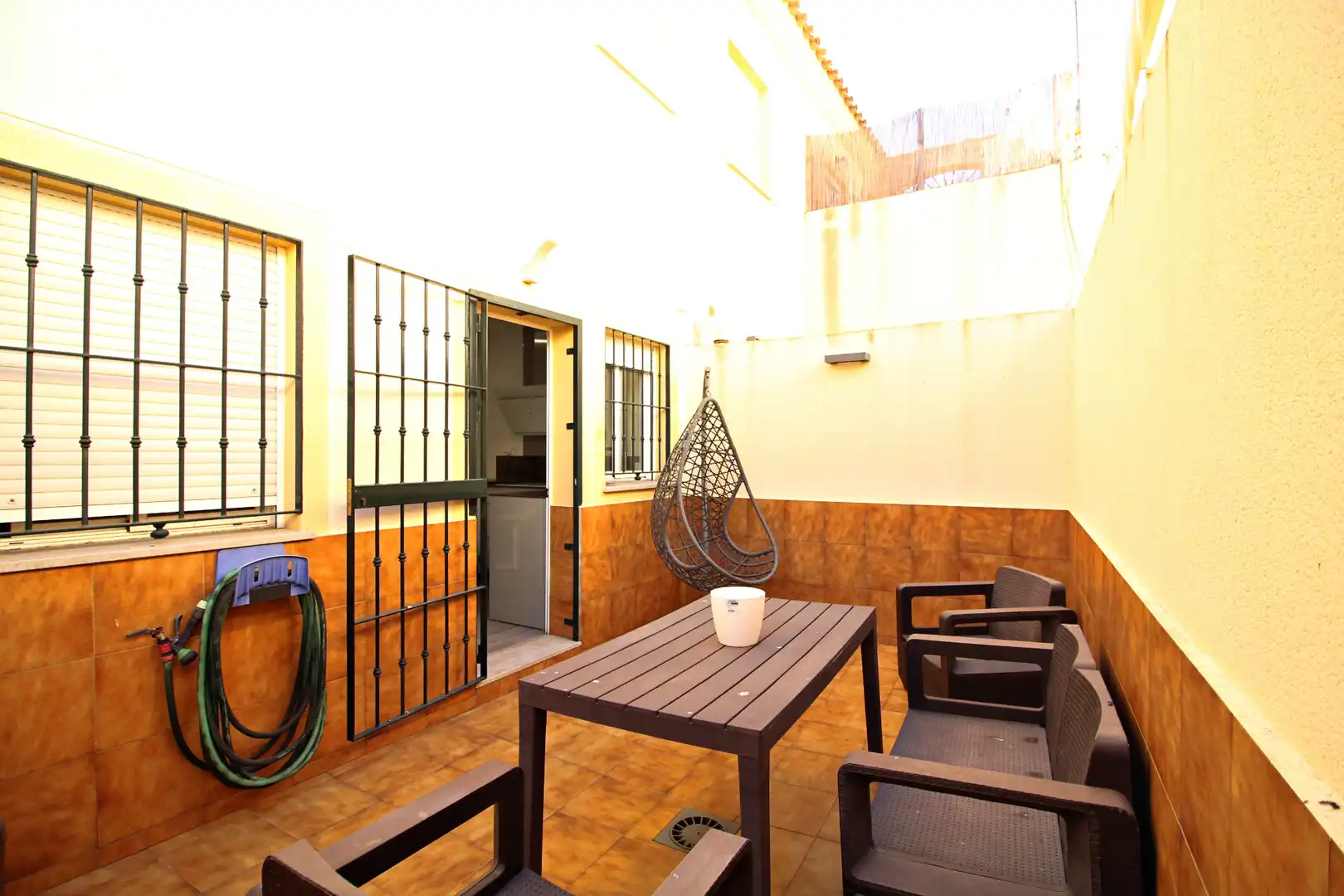 Terraza de Casa adosada en venta en San Juan del Puerto con Amueblado