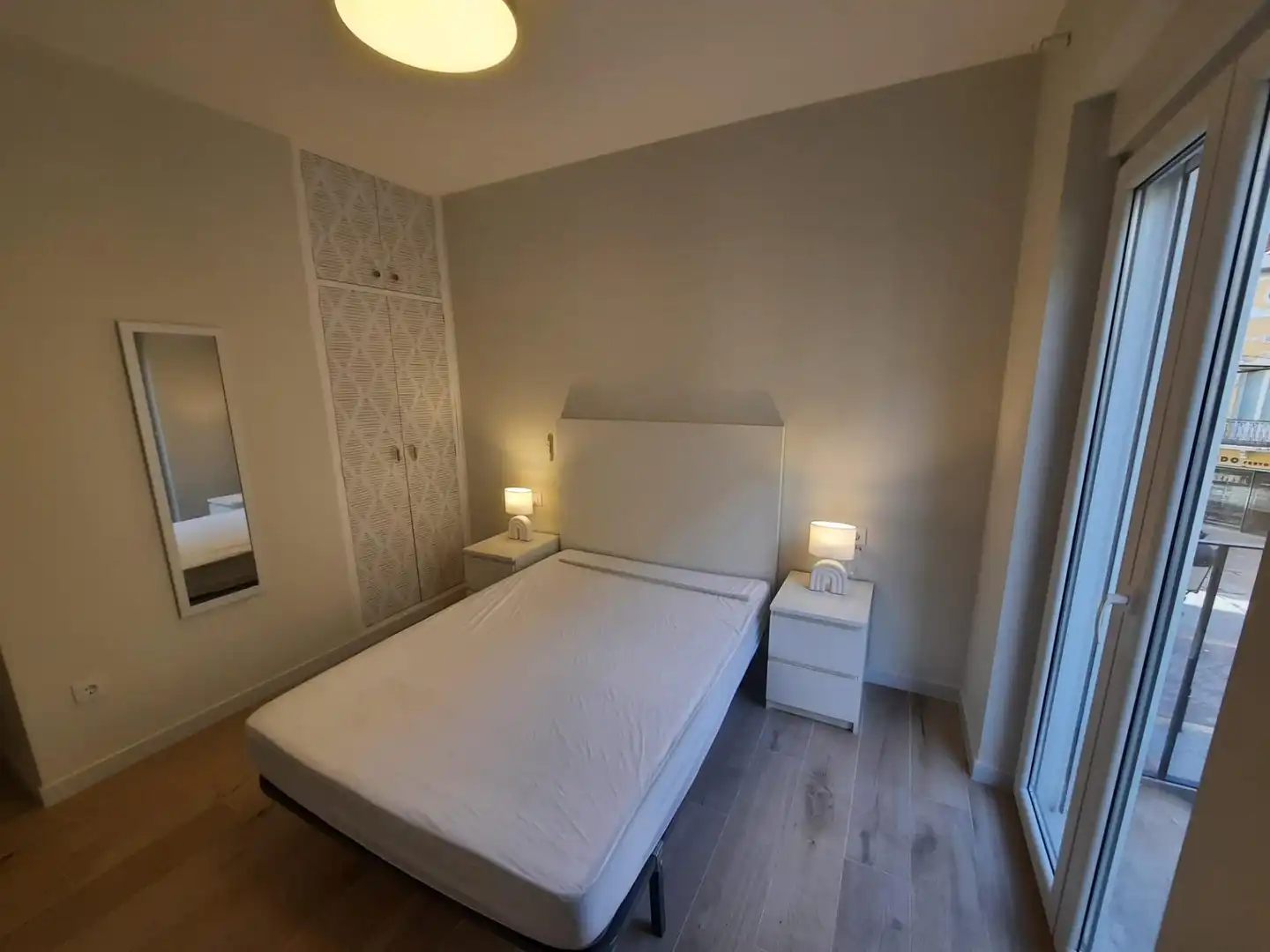 Bedroom of Flat for rent in Almansa  with Air Conditioner, Furnished and Balcony