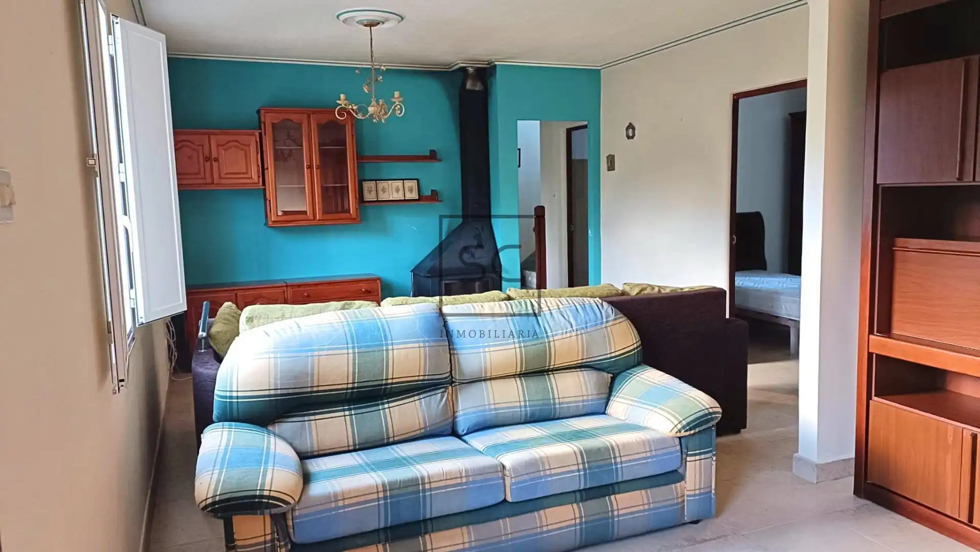 Sala de estar de Casa o chalet en venta en San Sadurniño con Jardín privado y Terraza