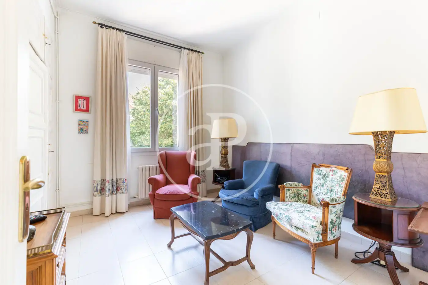 Sala d'estar de Casa o xalet en venda en Matadepera amb Aire condicionat, Calefacció i Jardí privat