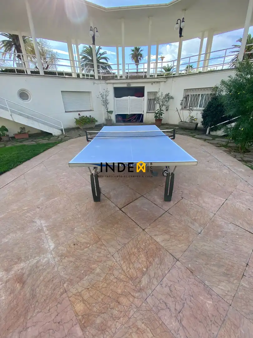 Jardín de Dúplex de alquiler en Sitges con Aire acondicionado, Terraza y Amueblado