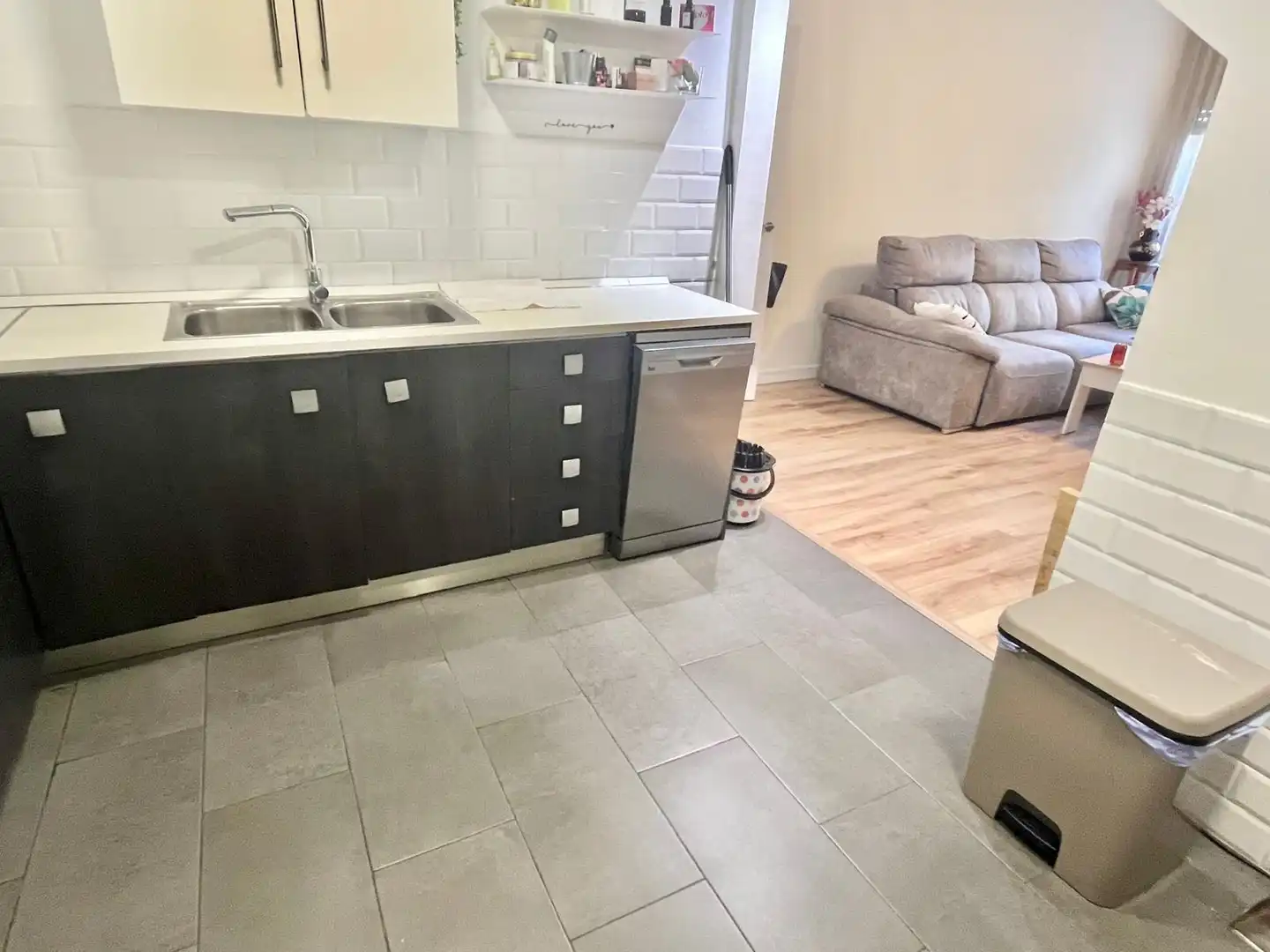 Cocina de Ático en venta en Cerdanyola del Vallès con Aire acondicionado, Calefacción y Parquet
