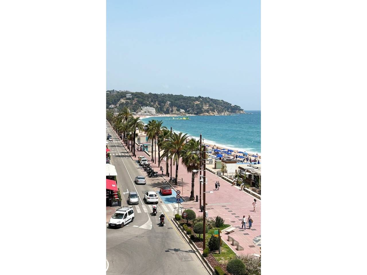 Vista exterior de Piso en venta en Lloret de Mar con Aire acondicionado, Calefacción y Amueblado
