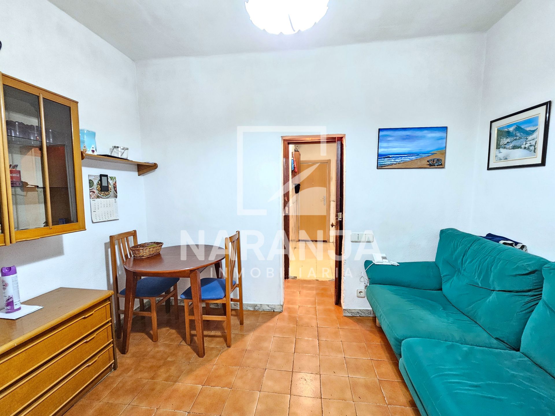 Living room of Single-family semi-detached for sale in  Barcelona Capital  with Terrace