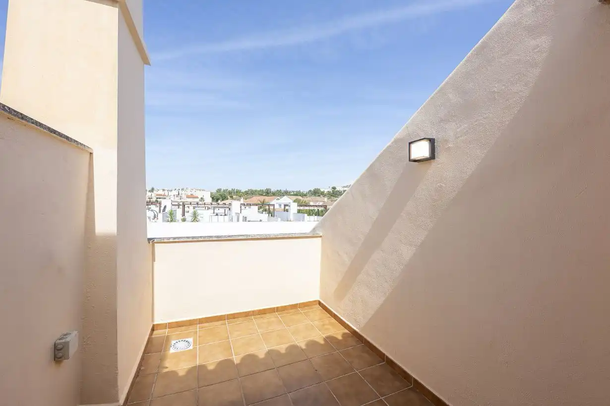 Terrassa de Casa o xalet en venda en Calahonda 