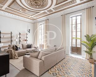 Living room of Flat to rent in  Barcelona Capital  with Air Conditioner, Heating and Terrace