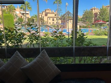 Apartament amb piscina de lloguer a Benamara - Atalaya