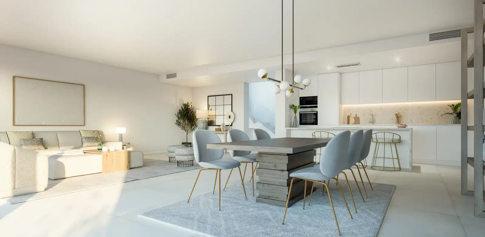 Comedor de Casa o chalet en venta en Marbella con Aire acondicionado, Jardín privado y Terraza