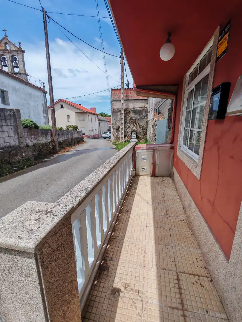 Balcony of Detached homes for rent in A Laracha    with Terrace, Storage room and Furnished