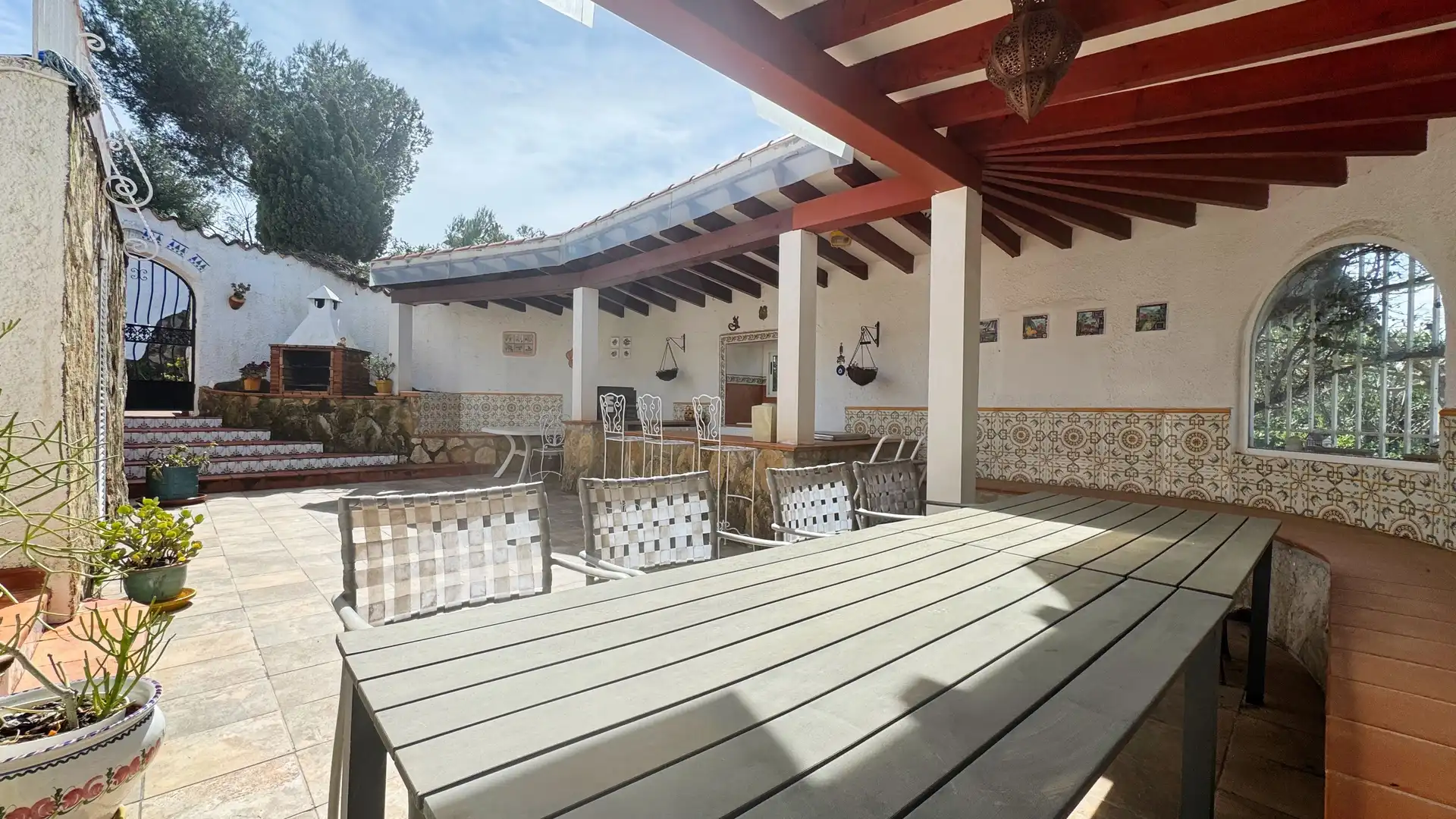 Terrassa de Casa o xalet en venda en Pego amb Aire condicionat, Terrassa i Piscina