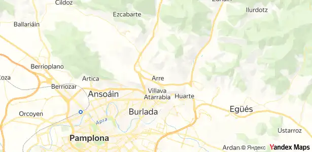 Vista exterior de Pis en venda en Ezcabarte