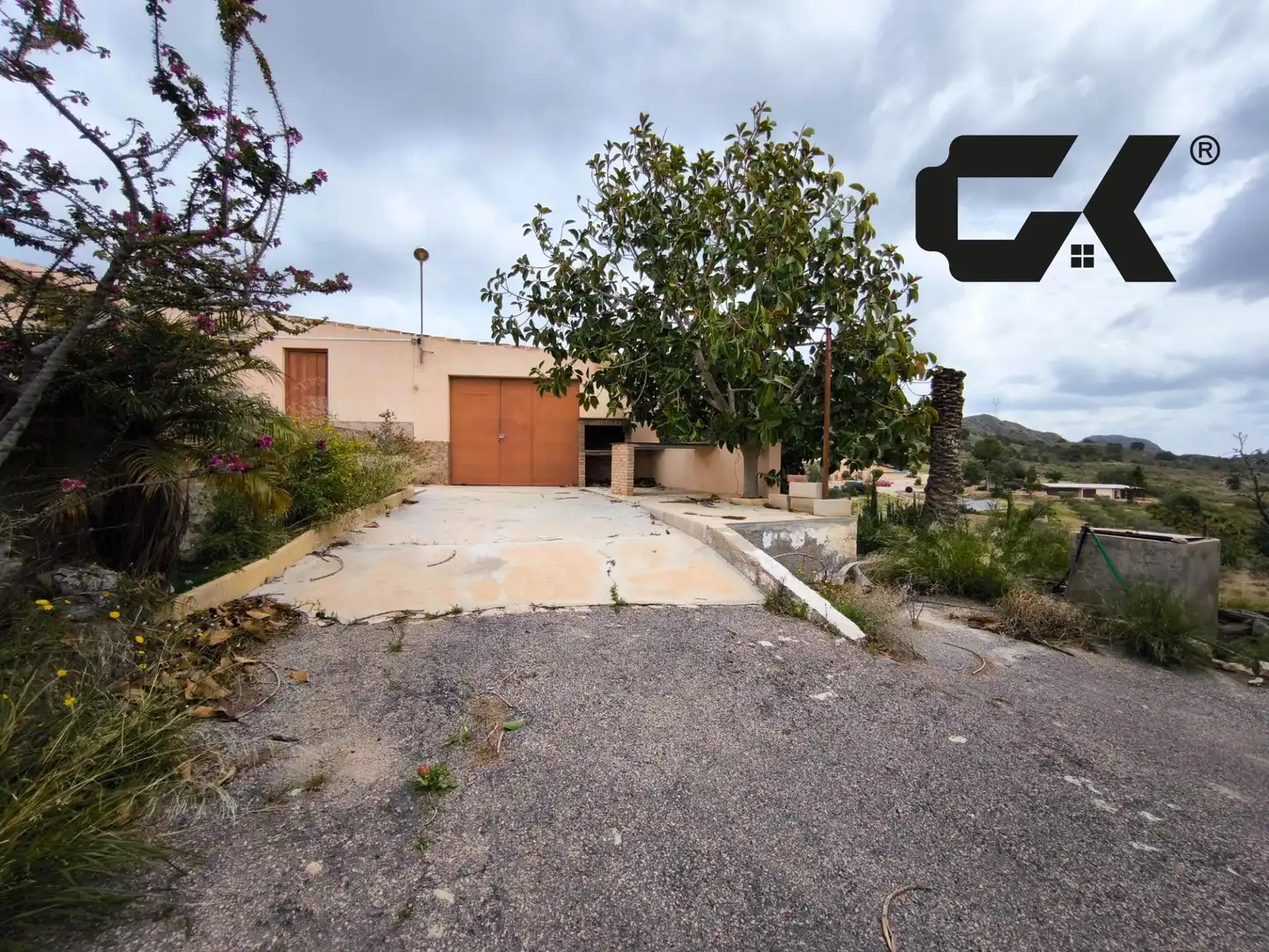 Vista exterior de Finca rústica en venda en Mazarrón amb Terrassa, Piscina i Moblat