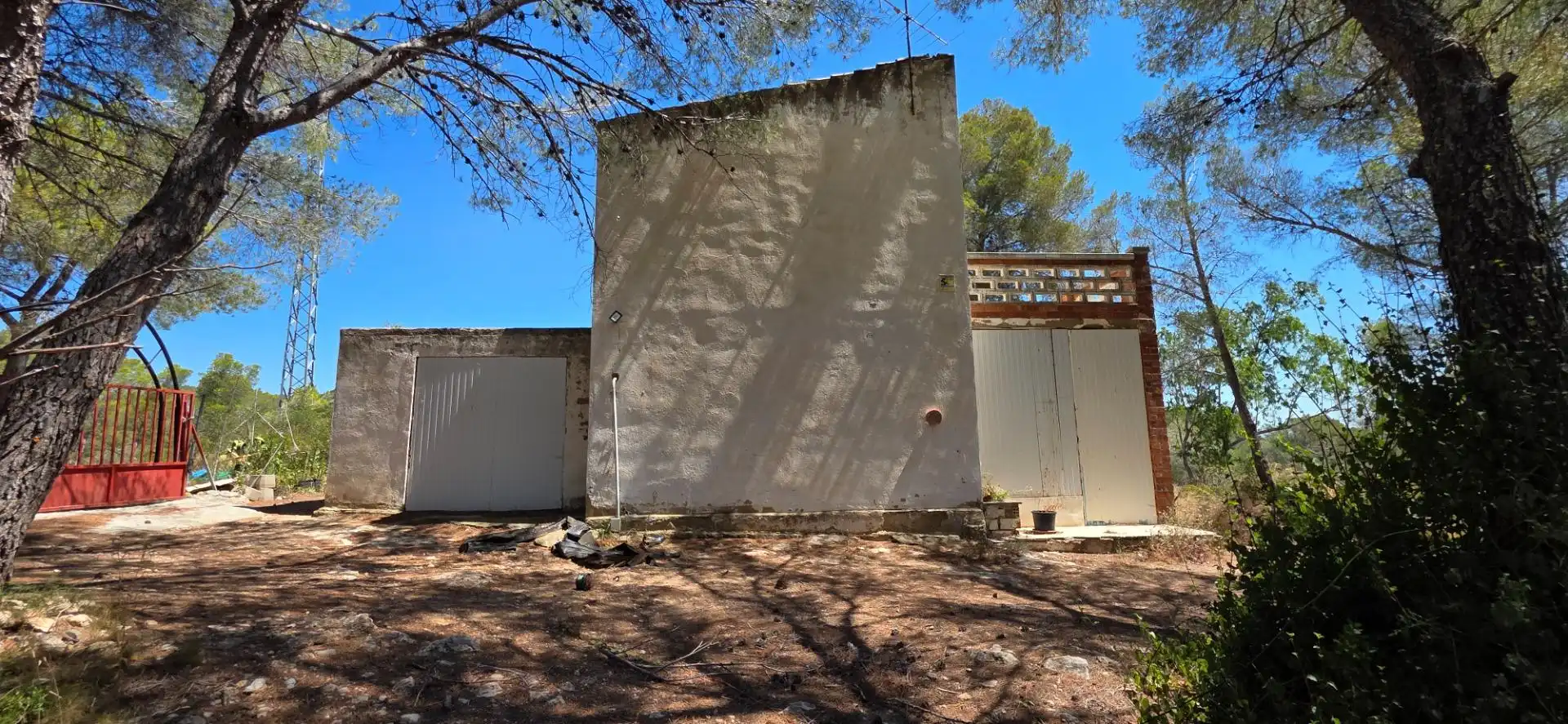 Vista exterior de Finca rústica en venta en Vilanova d'Escornalbou con Terraza