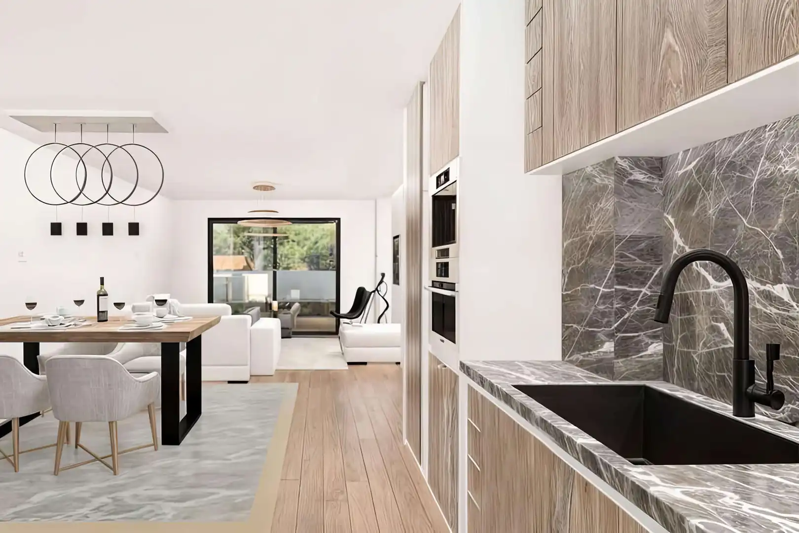 Kitchen of Flat for sale in Son Servera  with Heating, Furnished and Balcony