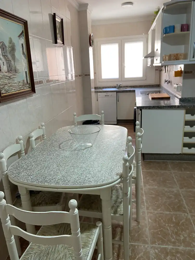 Kitchen of Flat for rent in Málaga  with Air Conditioner, Terrace and Furnished