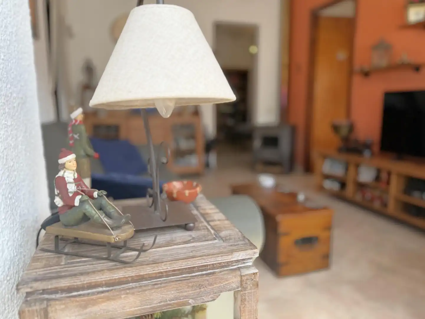 Sala de estar de Piso en venta en Bagà con Calefacción, Amueblado y Horno