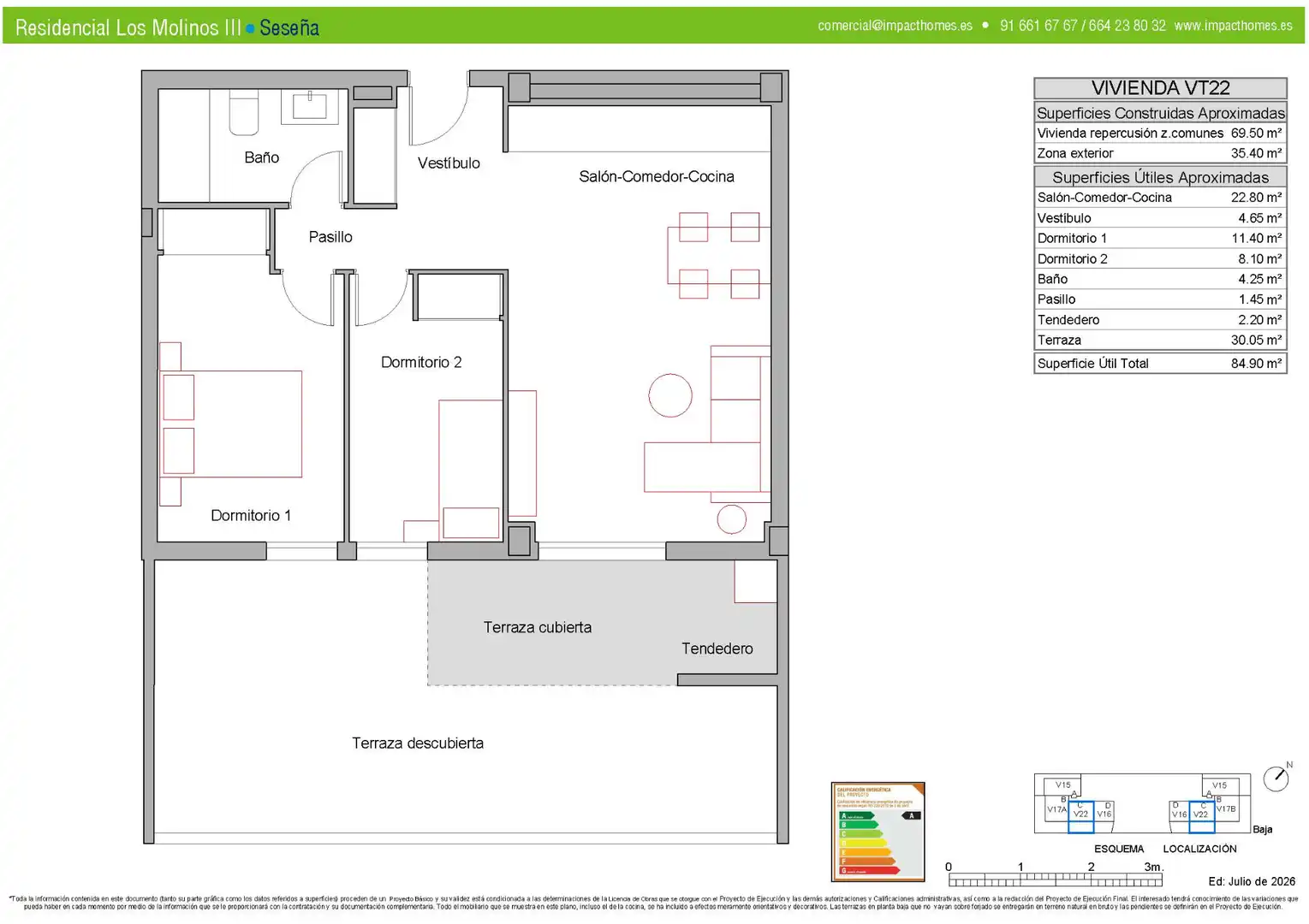 Flat with pool for sale in Calle Francisco Herrera 4, imagen 11
