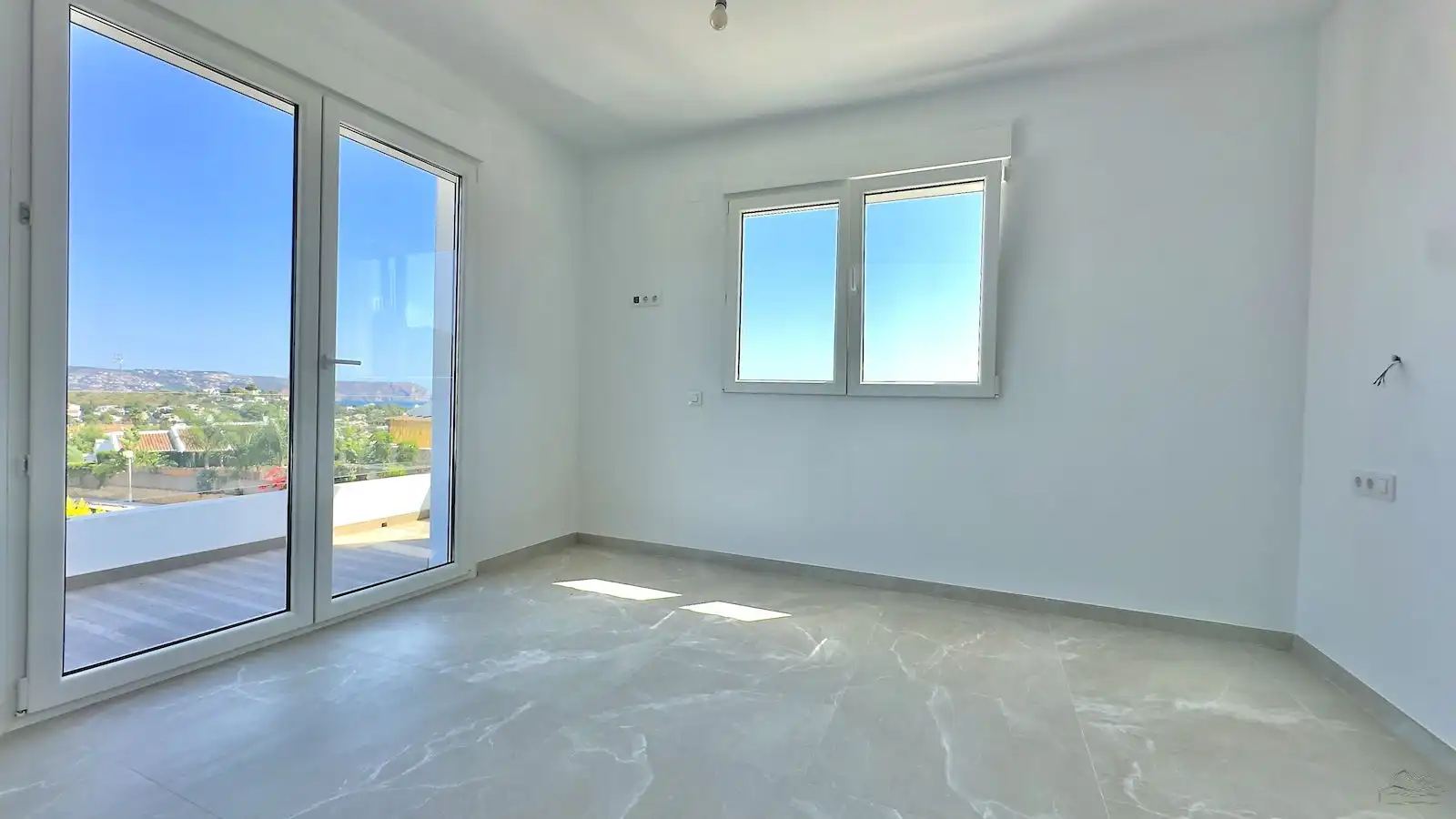 Balcony of Houses for sale in Jávea / Xàbia  with Air Conditioner, Heating and Private garden
